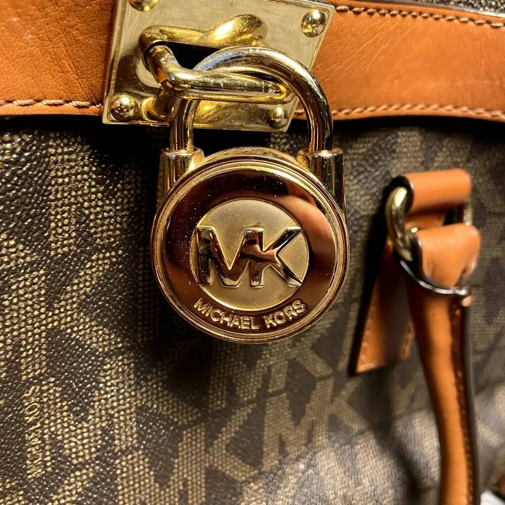Michael Kors Hamilton East West Satchel Tote - Picture 3 of 10